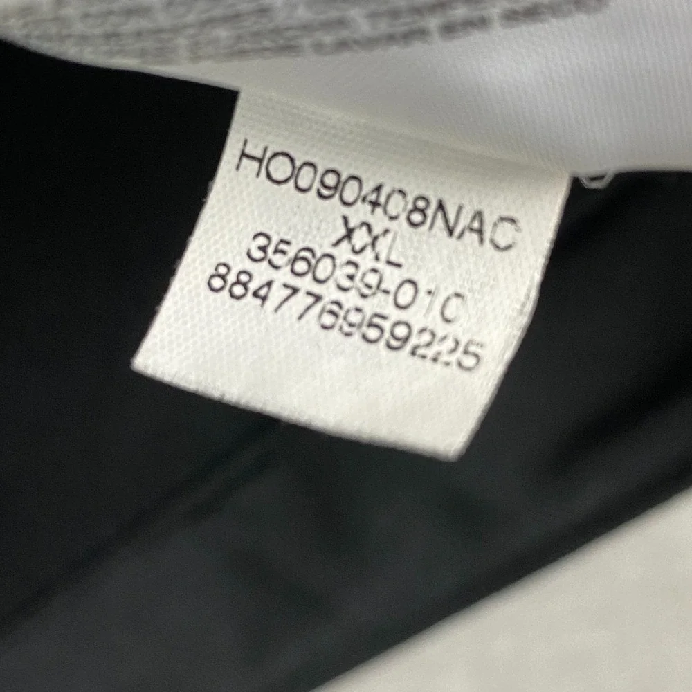 Jordan Jacket Mens XXL Full Zip Windbreaker black 356039-010 Jumpman Logo Rare